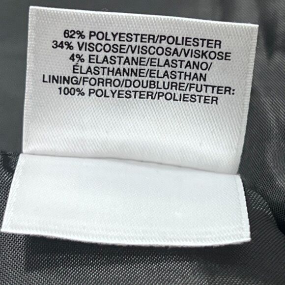 Anne Klein Black Suit Skirt Size 2 - Picture 13 of 14